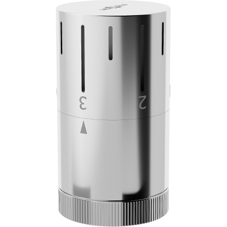Mexen Uni-T tête thermostatique de radiateur, chromée - W908-005-01