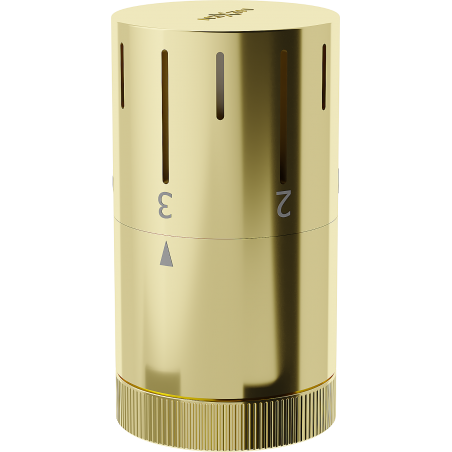 Mexen tête thermostatique pour radiateur, or - W908-005-50