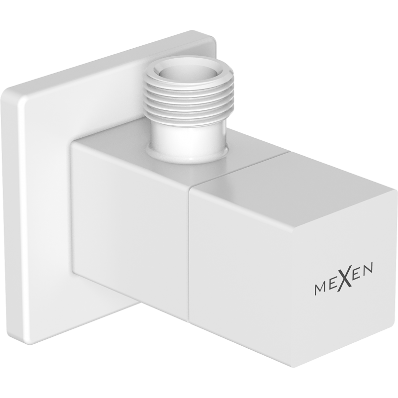 Mexen S robinet d'angle pour batterie 1/2"x3/8", blanc - 79971-20