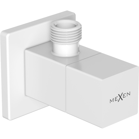 Mexen S robinet d'angle pour mitigeur 1/2"x3/8", blanc - 79971-20