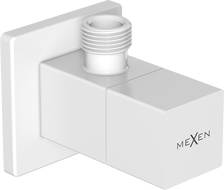 Mexen S robinet d'angle pour mitigeur 1/2"x3/8", blanc - 79971-20