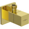 Mexen S soupape d'angle pour robinet 1/2"x3/8", doré - 79971-50