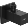 Mexen S vanne d'angle pour robinet 1/2"x3/8", noir - 79971-70