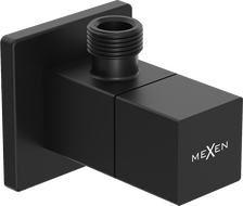 Mexen S vanne d'angle pour robinet 1/2"x3/8", noir - 79971-70