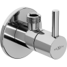 Mexen R2 vanne d'angle pour robinet 1/2"x3/8", chrome - 79972-00
