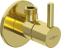Mexen R2 vanne d'angle pour robinet 1/2"x3/8", doré - 79972-50