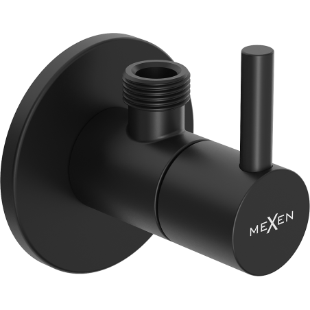 Mexen R2 vanne d'angle pour robinet 1/2"x3/8", noir - 79972-70