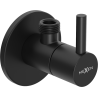 Mexen R2 vanne d'angle pour robinet 1/2"x3/8", noir - 79972-70