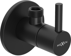 Mexen R2 vanne d'angle pour robinet 1/2"x3/8", noir - 79972-70