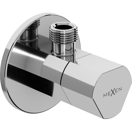 Mexen T vanne d'angle pour robinet 1/2"x3/8", chrome - 79973-00