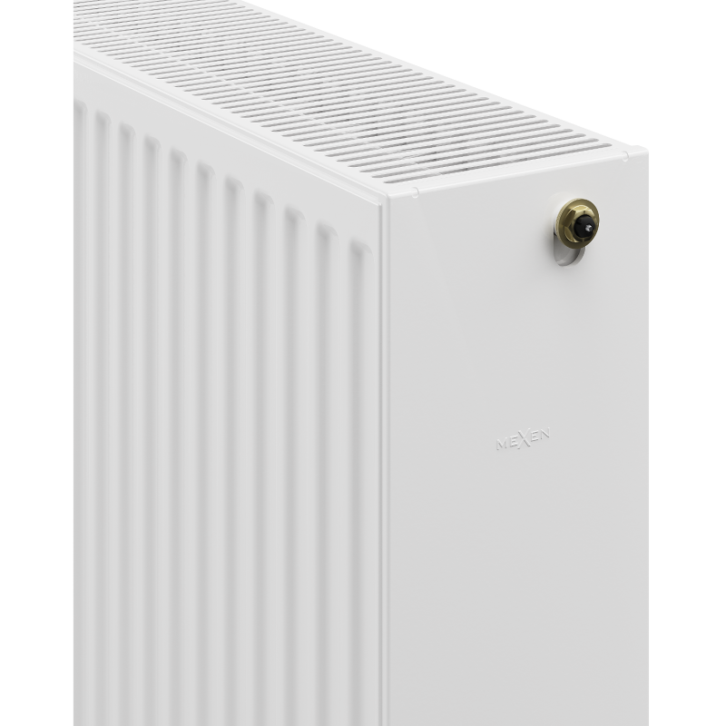 Mexen CC33 radiateur plat 600 x 2600 mm, raccordement inférieur central, 6070 W, blanc - W6C33-060-260-00