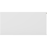 Radiateur plat Mexen CCF11 300 x 1400 mm, connexion inférieure centrale, 637 W, blanc - W6C11F-030-140-00