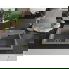 Mexen Hektor évier en granit 2 bacs 800 x 480 mm, gris, siphon doré - 6521802000-71-G