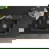 Mexen Hektor évier en granit 2 bacs 800 x 480 mm, noir moucheté, siphon chromé - 6521802000-76