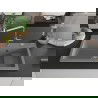 Mexen Omar évier en granit 1 bac 800 x 480 mm, gris, siphon chromé - 6520801005-71