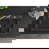 Mexen Omar évier en granit 1 bac 800 x 480 mm, noir moucheté, siphon chromé - 6520801005-76