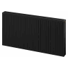 Radiateur à panneau Mexen CV22 500 x 1000 mm, connexion en bas, 1425 W, noir - W622-050-100-70