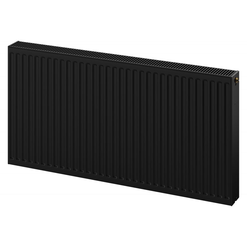 Mexen CV22 chauffage en acier 600 x 800 mm, alimentation inférieure, 1322 W, noir - W622-060-080-70