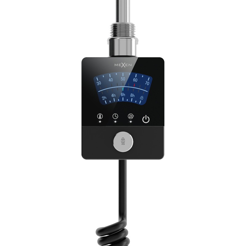 Mexen FA-BG8 chauffage électrique 600 W, noir - W957-0600-70