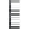 Mexen Neptun radiateur de salle de bains décoratif 1400 x 500 mm, 532 W, anthracite - W101-1400-500-00-66