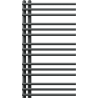 Mexen Neptun radiateur de salle de bain décoratif 900 x 500 mm, 369 W, anthracite - W101-0900-500-00-66