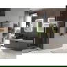 Mexen Neptun radiateur de salle de bain 900 x 500 mm, 369 W, anthracite - W101-0900-500-00-66