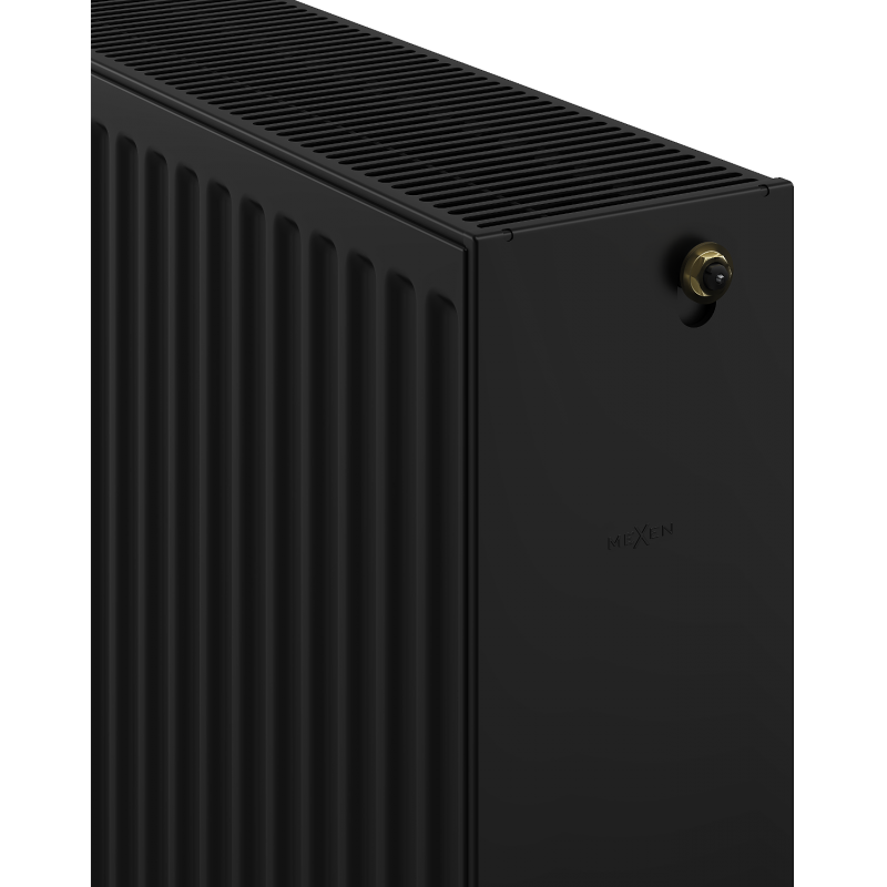 Mexen CV33 radiateur à panneaux 500 x 500 mm, raccordement inférieur, 1011 W, noir - W633-050-050-70