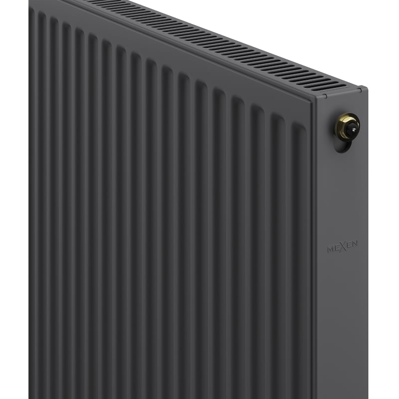 Mexen CC11 radiateur panneau 400 x 400 mm, raccordement inférieur central, 259 W, anthracite - W6C11-040-040-66