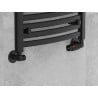 Mexen vannes de radiateur axiales, noires - W903-000-70