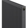 Radiateur Mexen CC11 600 x 1200 mm, raccordement bas central, 1120 W, anthracite - W6C11-060-120-66