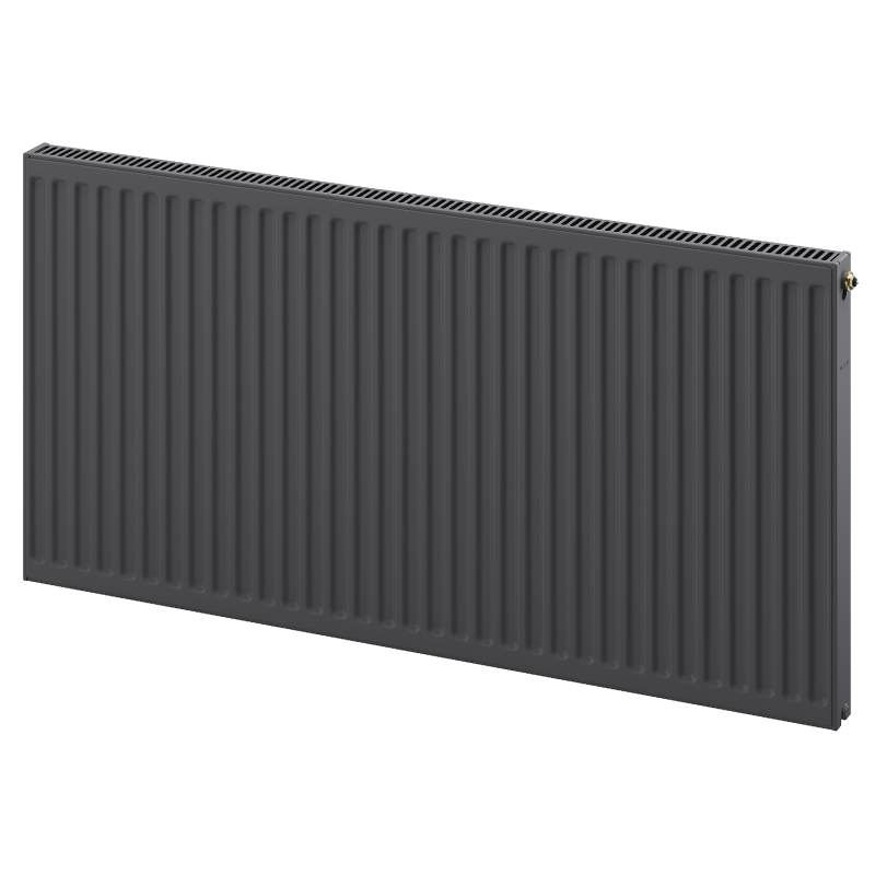 Radiateur à panneau Mexen CC11 600 x 2000 mm, raccordement inférieur central, 1867 W, anthracite - W6C11-060-200-66