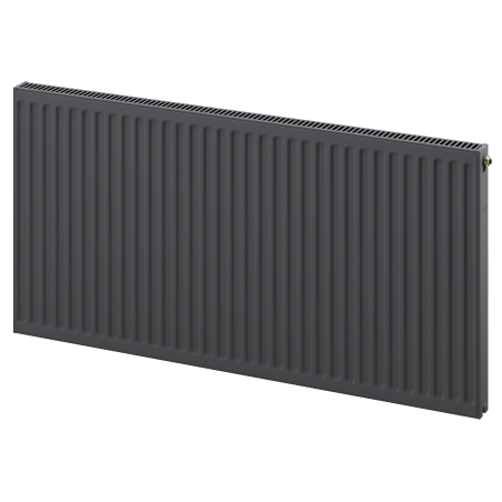 Radiateur à panneau Mexen CC11 600 x 2000 mm, raccordement inférieur central, 1867 W, anthracite - W6C11-060-200-66