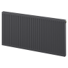Radiateur à panneau Mexen CC11 600 x 2000 mm, raccordement inférieur central, 1867 W, anthracite - W6C11-060-200-66