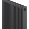 Radiateur à panneau Mexen CC11 600 x 2000 mm, raccordement inférieur central, 1867 W, anthracite - W6C11-060-200-66