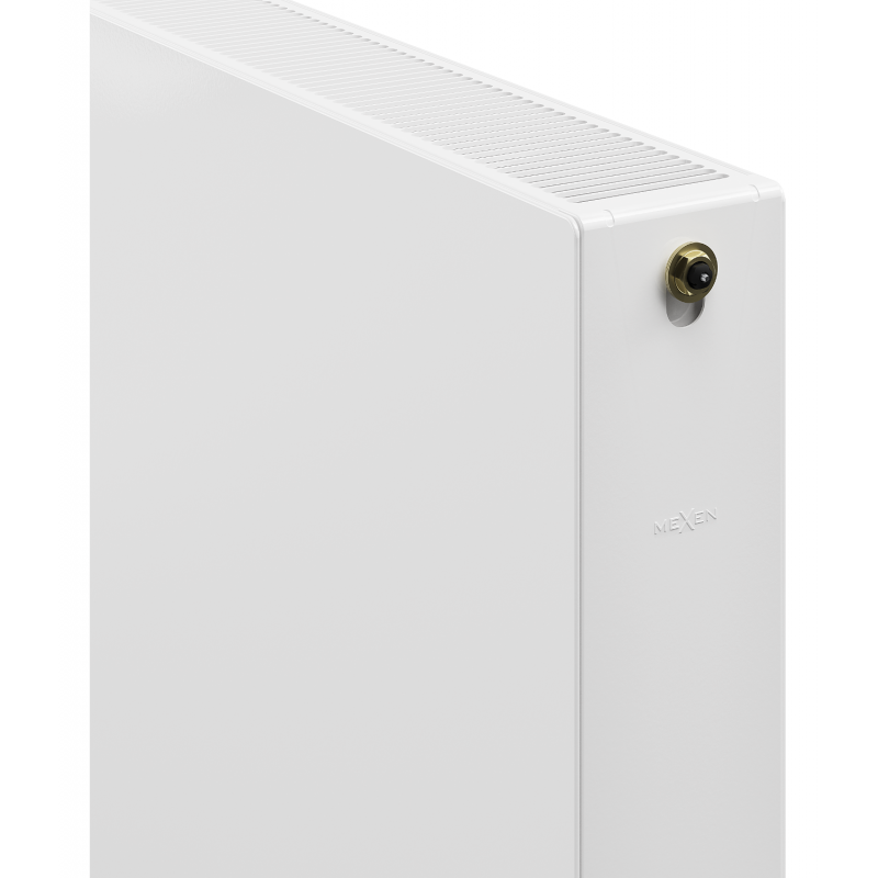 Mexen Flat CCF22 radiateur plat 900 x 1100 mm, raccordement inférieur central, 2419 W, blanc - W6C22F-090-110-00