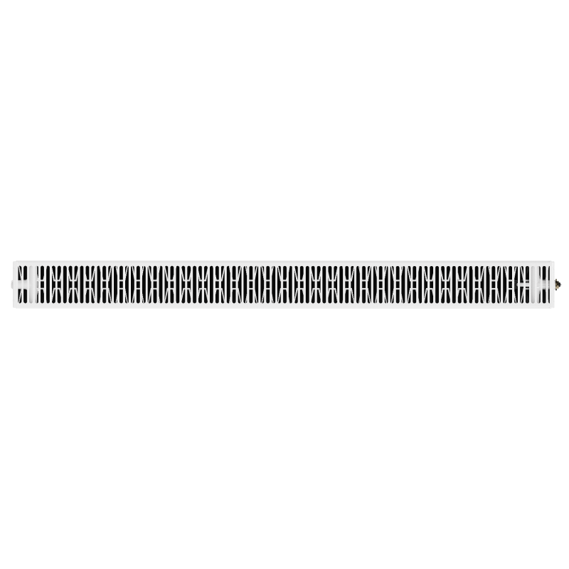 Mexen Flat CCF22 radiateur plat 900 x 1100 mm, raccordement inférieur central, 2419 W, blanc - W6C22F-090-110-00