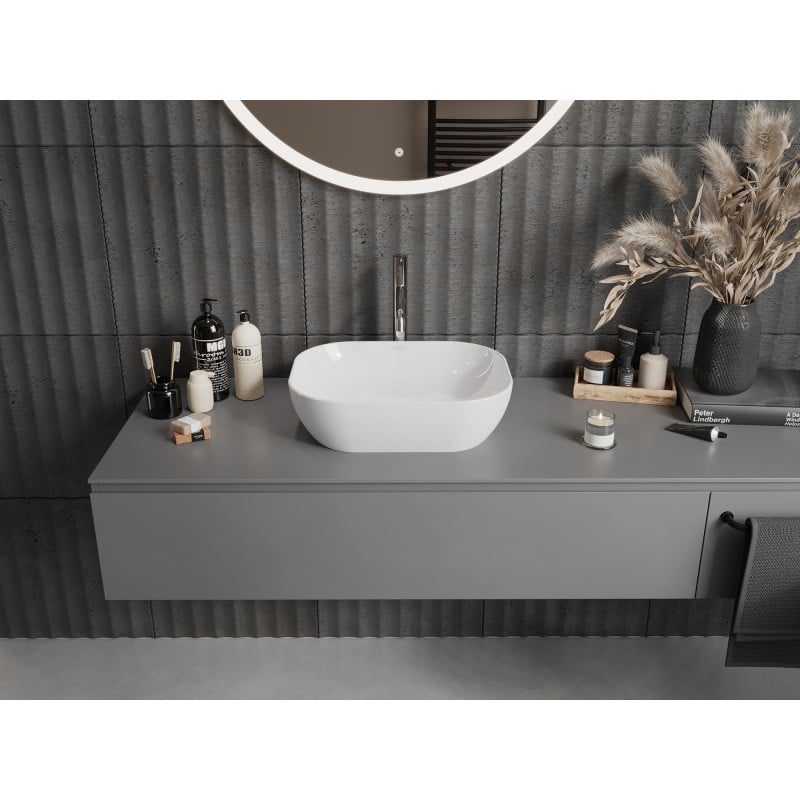 Mexen Rosa lavabo à poser 50 x 40 cm, blanc - 21095000