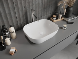 Mexen Rosa lavabo de comptoir 50 x 40 cm, Blanc - 21095000
