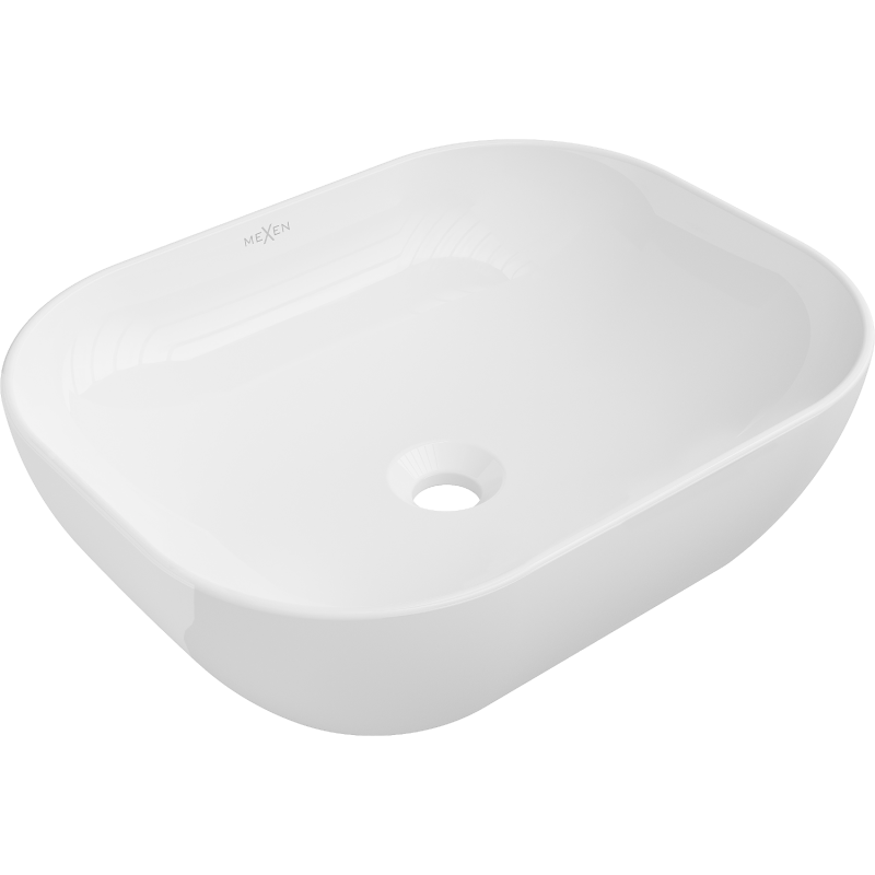 Mexen Rosa lavabo de comptoir 50 x 40 cm, Blanc - 21095000