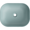 Mexen Rosa lavabo à poser 50 x 40 cm vert clair mat - 21095048