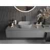 Mexen Rosa lavabo à poser 50 x 40 cm gris clair mat - 21095061