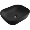 Mexen Rosa lavabo de comptoir 50 x 40 cm, Noir mat - 21095085