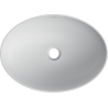 Mexen Cornelia lavabo de comptoir 50 x 36 cm, Platine mat - 21885063