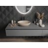 Mexen Cornelia lavabo à poser 50 x 37 cm, cappuccino mat - 21885064