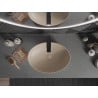 Mexen Cornelia lavabo de comptoir 50 x 36 cm, cappuccino mat - 21885064