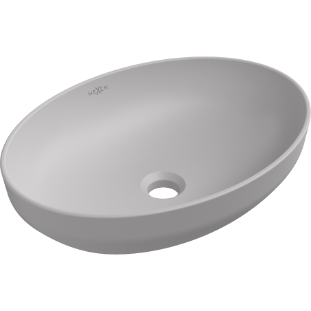 Mexen Cornelia lavabo de comptoir 50 x 36 cm, Frêne mat - 21885067