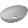 Mexen Cornelia lavabo à poser 50 x 37 cm, gris mat - 21885067