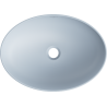 Mexen Cornelia lavabo à poser 50 x 37 cm, gris-bleu mat - 21885069