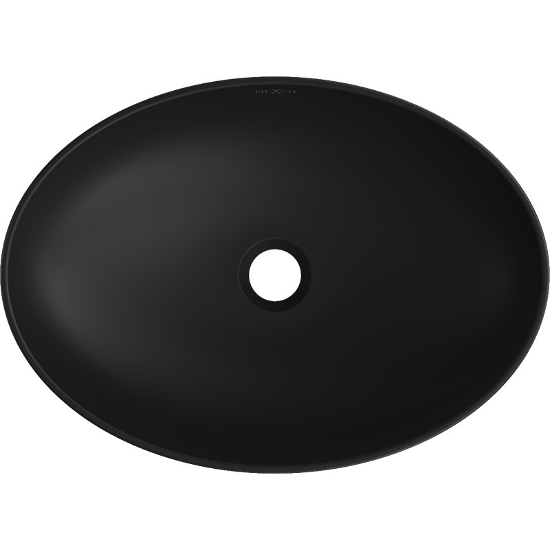 Mexen Cornelia vasque à poser 50 x 37 cm, noire mate - 21885085