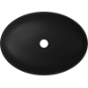 Mexen Cornelia lavabo de comptoir 50 x 36 cm, Noir mat - 21885085